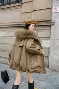 冬季新款派克服图片