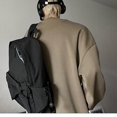 复古oversize垫肩酒红色圆领卫衣男女铆钉设计感小众内搭长袖外套，女装短外套，星座1018A