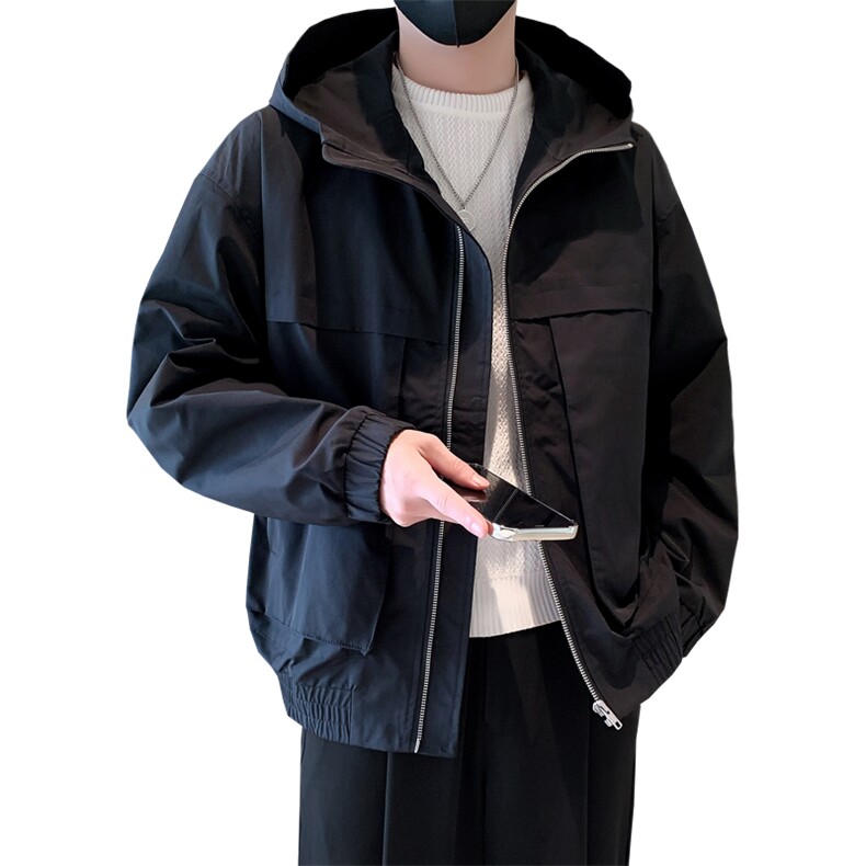 23年春秋季冲锋衣夹克男潮牌宽松登山服外套,男装夹克,电商A210