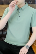 冰丝Polo衫夏季薄款男士短袖t恤宽松翻领休闲半袖上衣PL2662-P35，男装Polo衫，星座610（原A335）