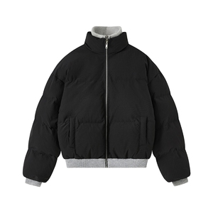 主推款！2025年冬季新品棉服美式设计感假两件棉衣M6701-P118图片