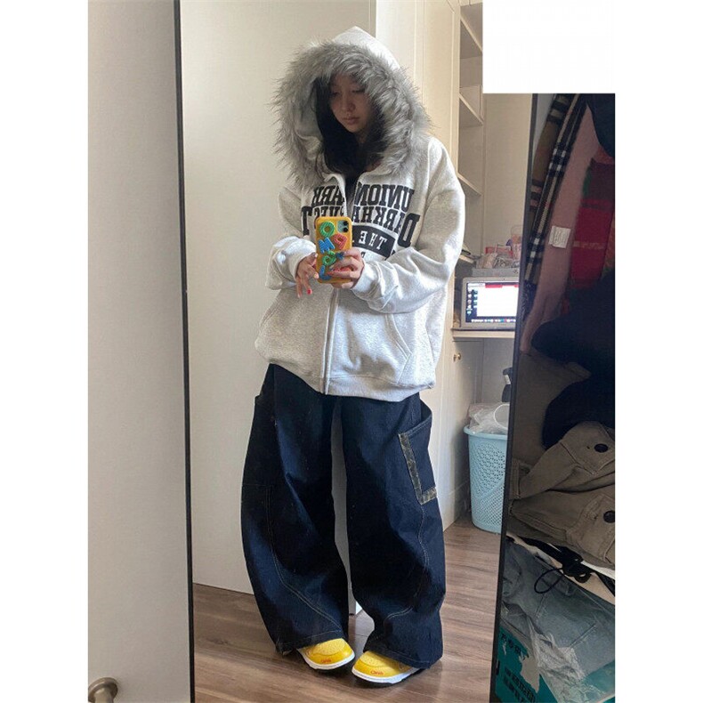 【有货】LBK611ZZ-特58美式复古豹纹拼接大口袋工装弯刀牛仔裤,男装牛仔裤,星座1007（原301D）
