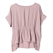 T恤圆领低领纯色宽松自然舒适2021年夏季，女装T恤，奕阳依阁