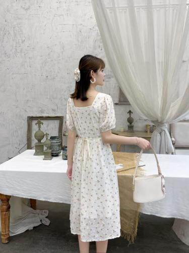 【现货】夏季新款小清新碎花连衣裙，女装连衣裙，芷炫