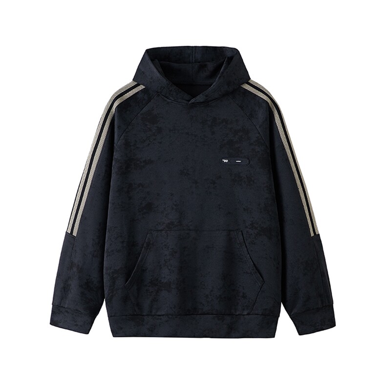 现货WY10081-特P48控88华棉扎染高品质织带连帽大码卫衣,男装卫衣,电商A059
