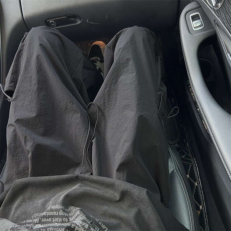A337-S051-P45限68现货夏季薄款宽松工装裤清凉速干冰丝休闲裤2,男装休闲裤,电商A337