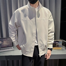 社会小伙秋装新款男时尚夹克男店主外套JK80-P78控128黑色，男装夹克，星座301B-1