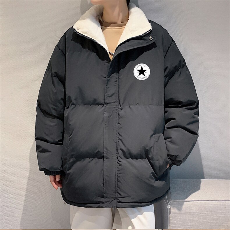 ！2023秋冬新款男士加绒加厚棉衣保暖百搭棉服外套MY105特P78,男装棉衣,电商B220
