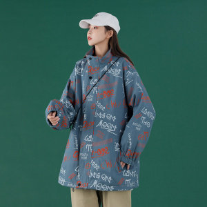 2021春装新款字母印花宽松外套227-6-JK918-P75,女装短外套,星座227