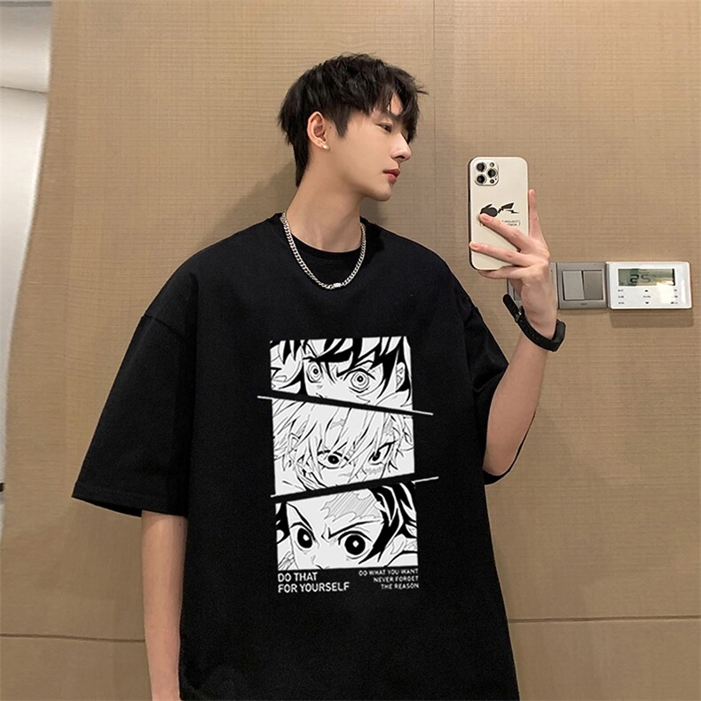 麂皮绒短袖t恤男大码半袖男 JD82176-P25图片