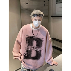 2025秋季男潮流休闲wyjp7829卫衣圆领麂皮绒特p35控69，男装卫衣，星座605(原A050)