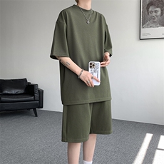 男士夏季短裤套装宽松潮流休闲运动服9056-P58，男装牛仔裤，电商B380（原B361）