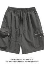 白底超电商A188-DK2001-TP48100聚酯纤维夏季宽松休闲短裤控80，男装休闲裤，电商A188