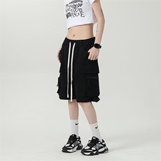 网图慎用抖音品质工装短裤夏潮牌情侣五分裤310A-305短裤-P30，男装牛仔裤，四季星座310A