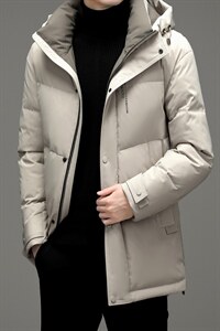 连帽羽绒服冬季男中长款中青年男士冬装外套上衣DFLDY8007-P310图片