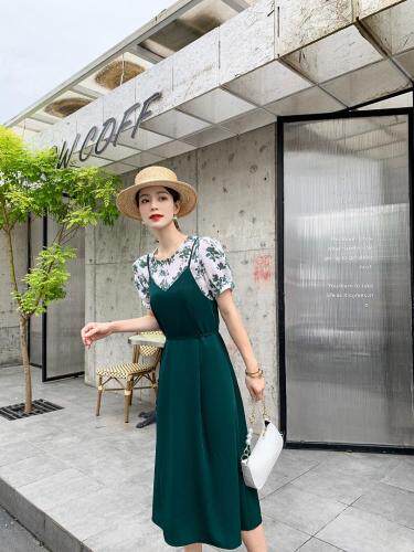 两件套连衣裙，女装连衣裙，贻思茗