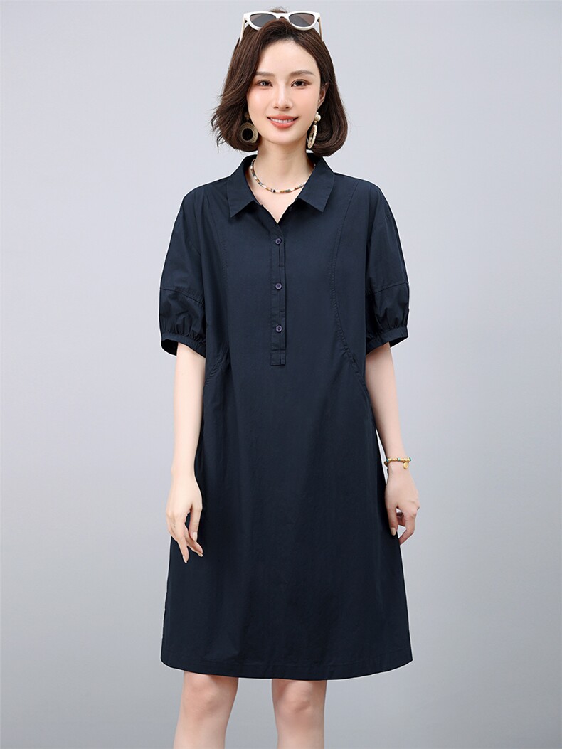 2025年夏季短袖连衣裙,女装连衣裙,小林双子