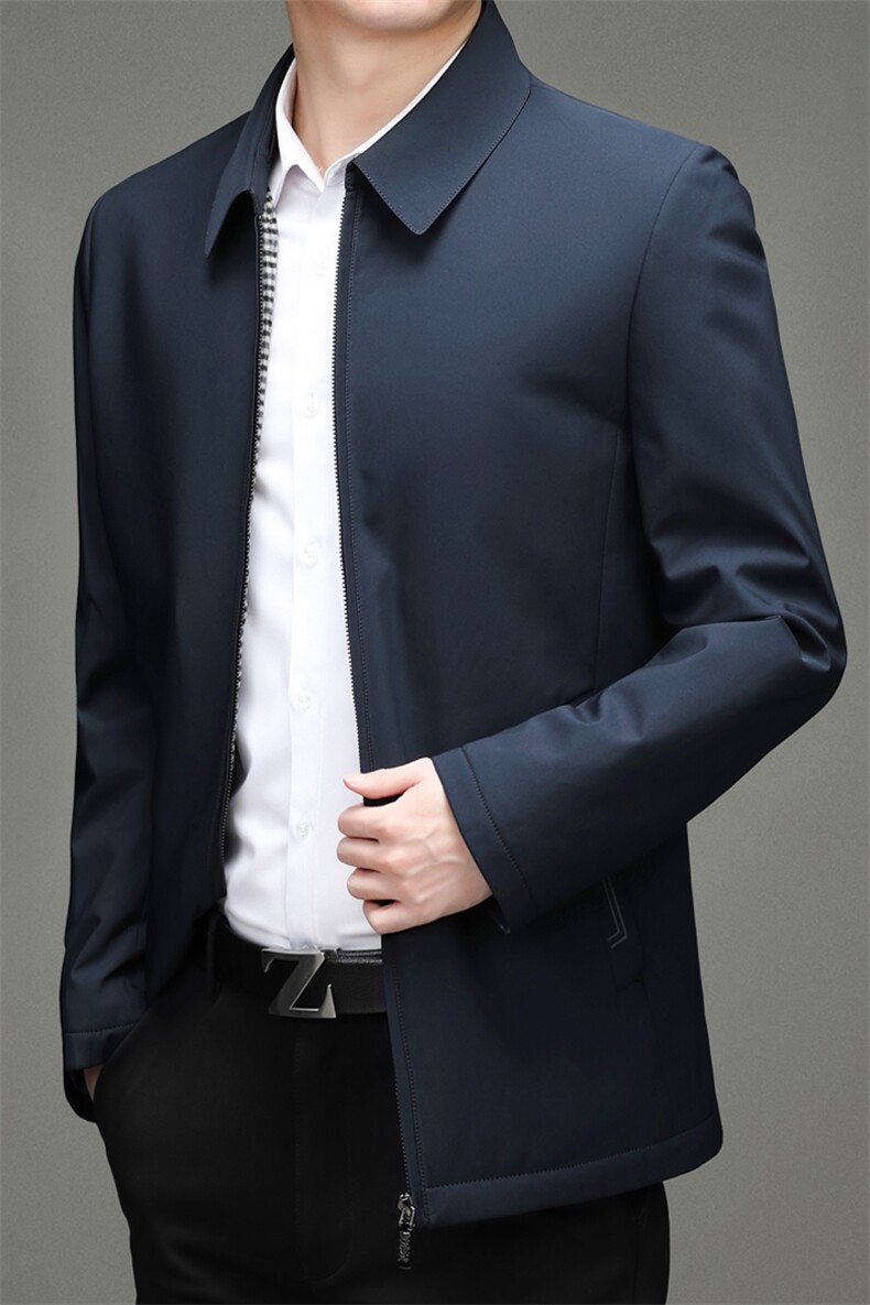 21年冬季新款休闲时尚加厚保暖男士90%白鸭绒羽绒服外套,男装羽绒服,钱塘6003A(原)4033A