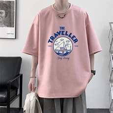 麂皮绒短袖t恤男大码半袖男JD82410-P25，男装T恤，电商A040