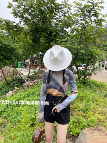 夏款防晒Ｔ辣妹短裤，女装，G