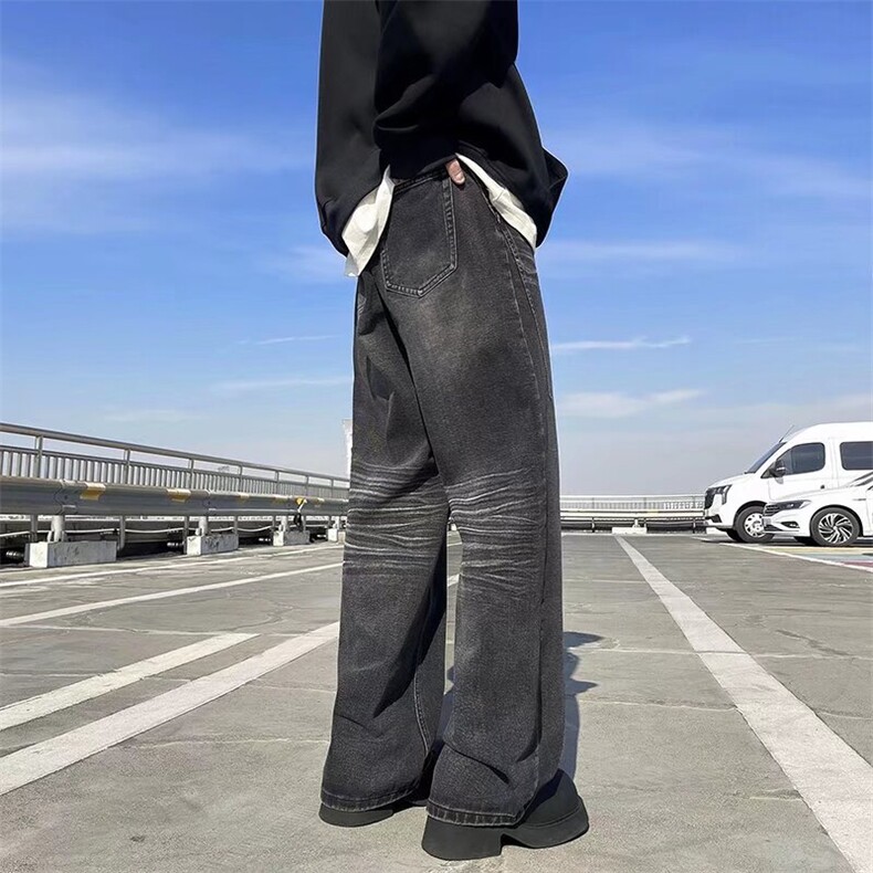 美式牛仔裤男款秋季长裤潮Y9106P45,男装牛仔裤,星座1116-2