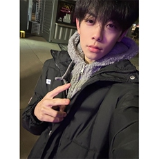A292-P98冬季棉服外套情侣男女假两件外套棉服连帽上衣，男装棉衣，星座911