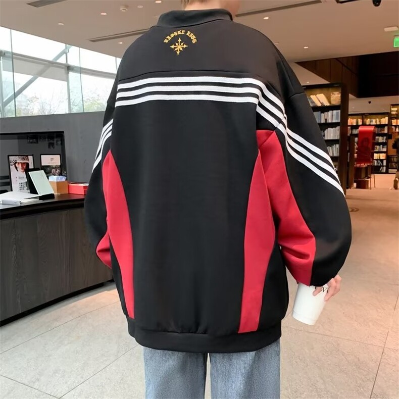 卫衣男潮牌秋春秋季2023新款时尚潮牌刺绣男士长袖上衣WY083-P45,男装卫衣,星座308B-1