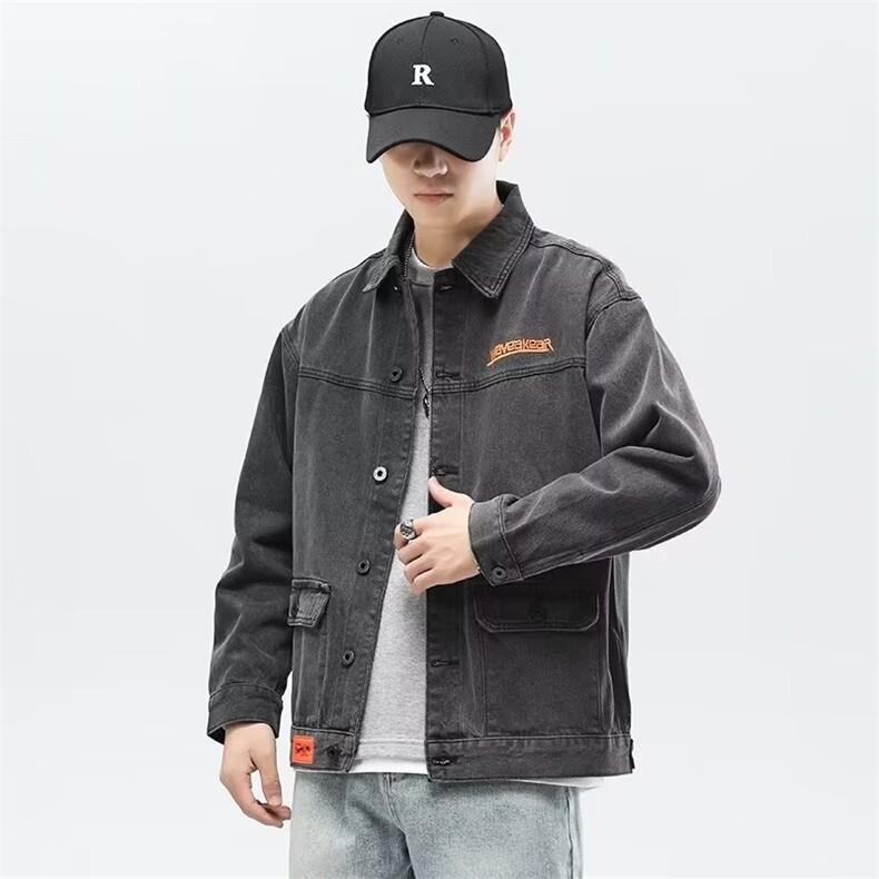 1506A/GG100/P49工装夹克男外穿宽松工作服上衣1图片