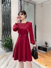 淑女型连衣裙，女装连衣裙，千禧宏运