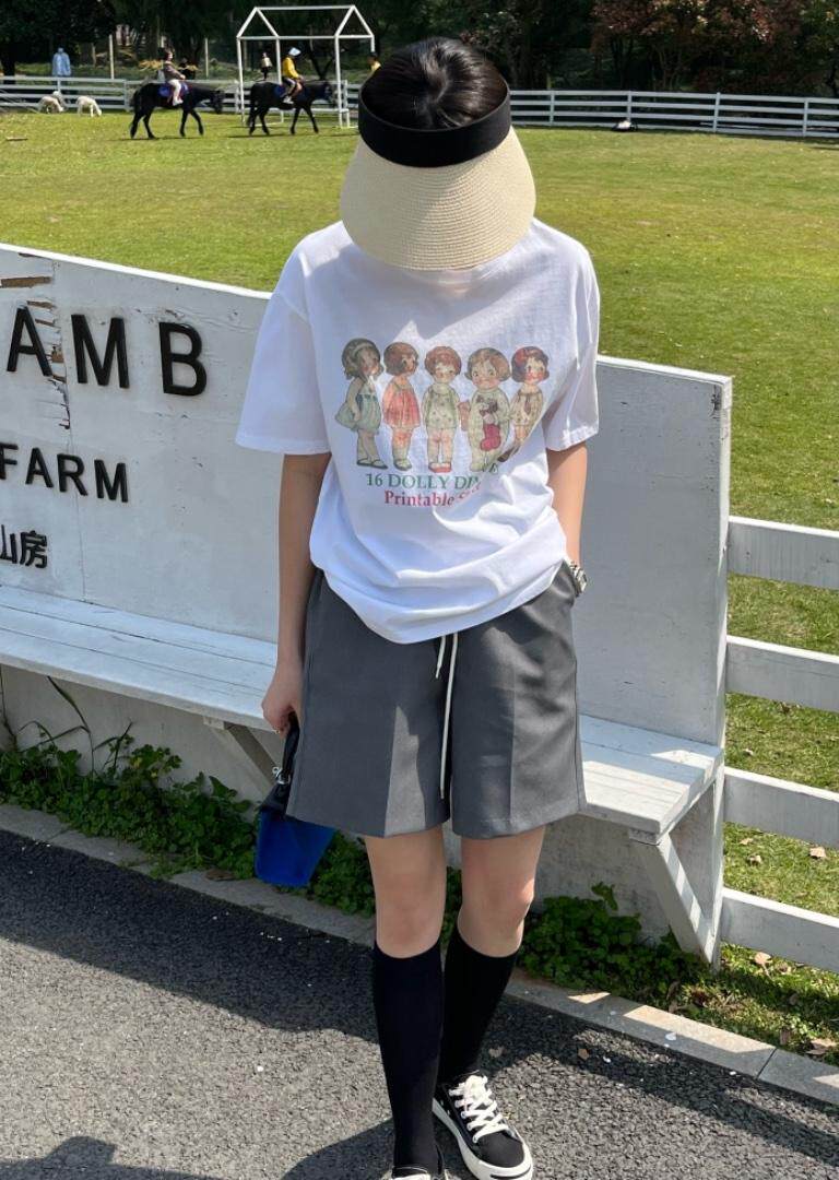 走两小女孩T，经过2次洗水，面料柔软，其它，嫒可儿(1F)