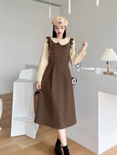 现货：冬季打底连衣裙，女装连衣裙，蕃米莉