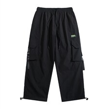 2021春季新日系大码男无影墙工装抽绳薄款九分裤休闲裤K2821-P40，男装休闲裤，电商A001