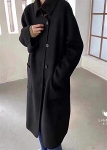 【现货】双面羊绒大衣冬季图片