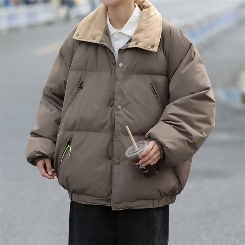 新款棉衣男冬季棉袄外套韩版潮流面包服 HY127 P85图片