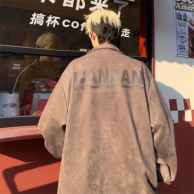 2025秋冬美式潮牌宽松高街飞行员外套夹克外套JK8667/特P55咖5,男装夹克,电商A094