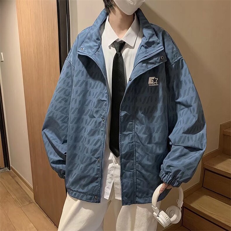 潮流夹克潮男春季反光夹克JT95P65,男装夹克,星座1116-2