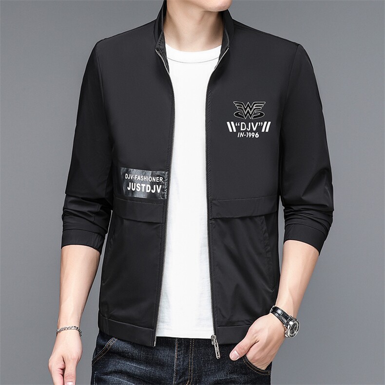 NN9970钱塘2020-3中青年男士春秋薄款时尚休闲夹克外套货稳P122,男装夹克,钱塘207-3
