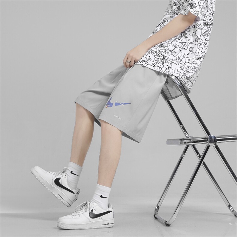 2022休闲短裤男夏季薄款裤子韩版潮流宽松五分裤DK520-特批20,男装休闲裤,星座718-1