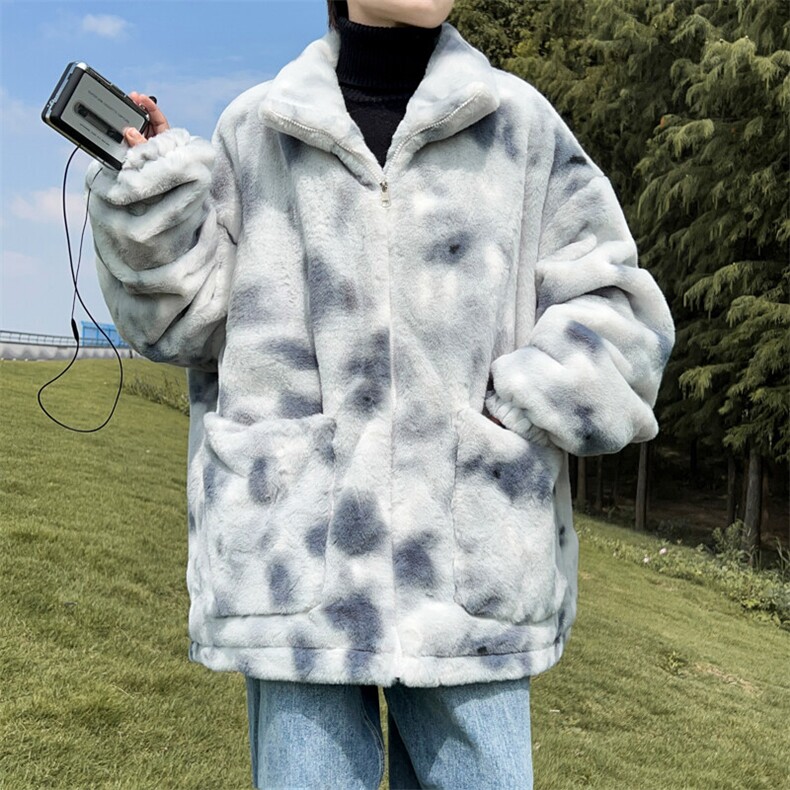冬季大码男装棉衣加肥加大码胖子保暖棉服外套羊羔毛棉服加厚大码,男装棉衣,星座909-2（原星座717-2）