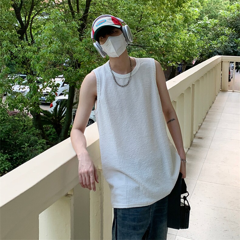特P23无差价新款潮流时尚夏季百搭潮流背心-HT10185港风,男装背心/马甲,电商A003