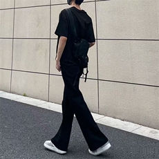 现货高品质黑色牛仔裤裤喇叭裤长裤K2502-P40，男装牛仔裤，星座1212