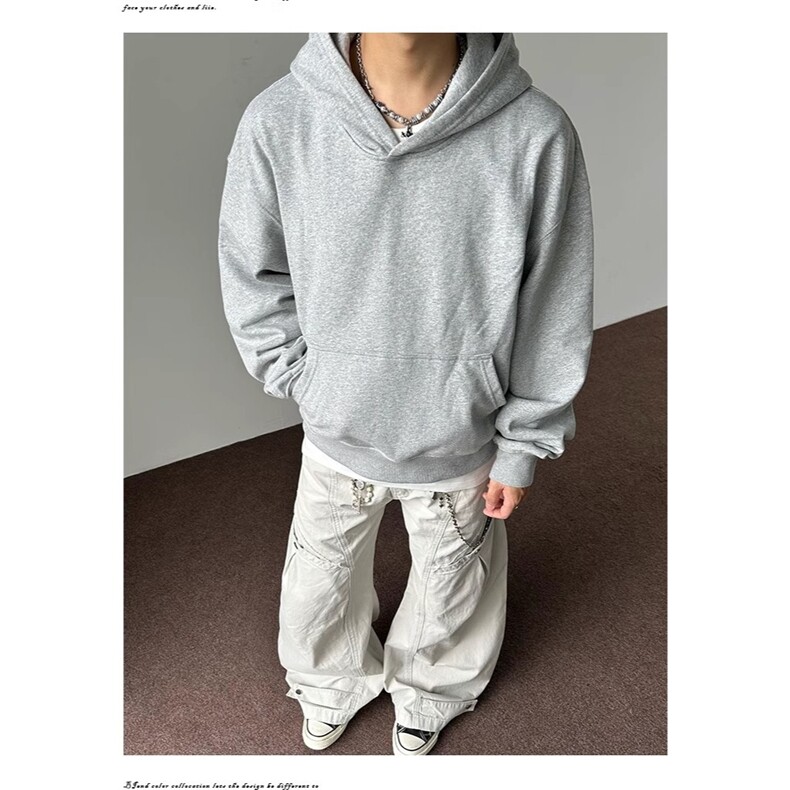 春秋欧美潮牌短款卫衣小众高级感显高外套男生时尚高街连帽上衣男,女装短外套,星座516A