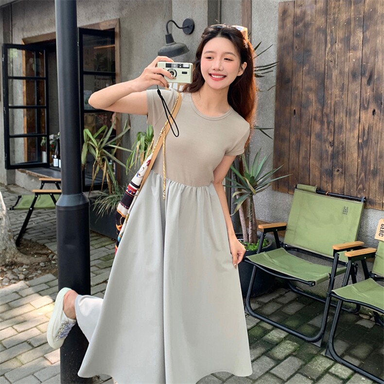 【现货已出】夏季新款收腰显瘦连衣裙2C127-8007-P115-控168,女装连衣裙,2C127