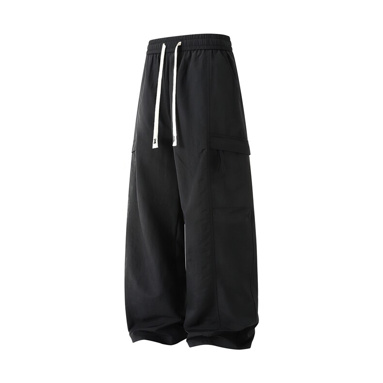 户外休闲宽松直筒秋季速干休闲裤 K072立体 锦纶(S-3XL)TP22图片