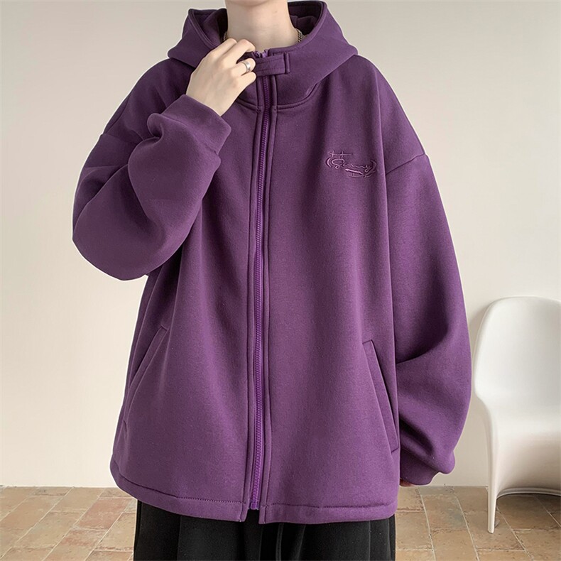 现货D232-WT116-P88控108自制款高克重刺绣加绒加厚外套班服65棉,女装短外套,电商D232