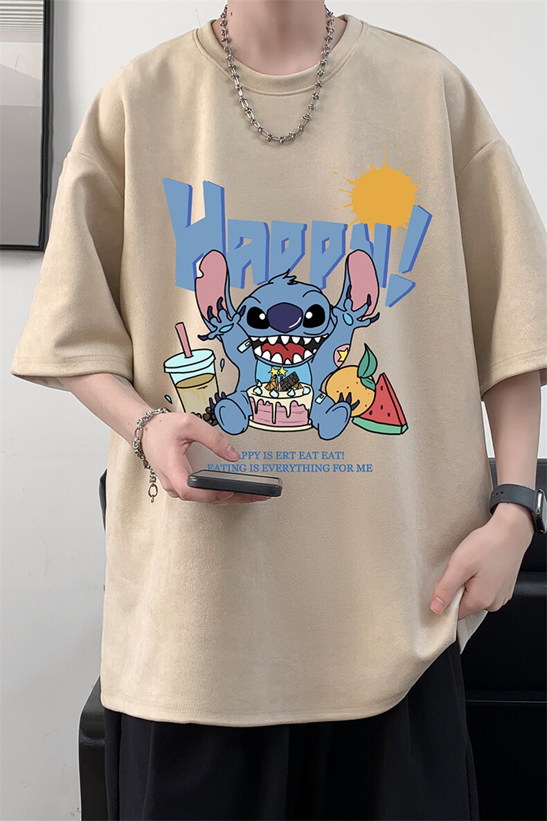 麂皮绒短袖t恤男大码半袖男JD82077-P25,男装T恤,电商A040