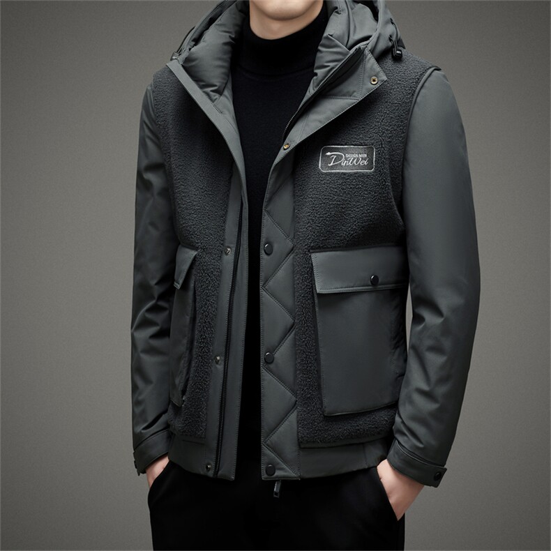 BAMJ-8971钱塘2020-2中年男士冬季厚款商务休闲百搭羽绒服P315,男装羽绒服,钱塘207-2