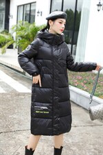 长款羽绒服，女装羽绒服，菲雪妮