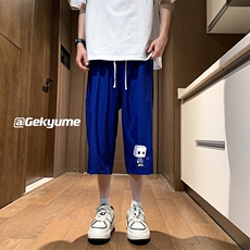 冰丝七分裤男大码速干短裤男五分裤酒店风风格QK72400-P25，男装休闲裤，电商A040