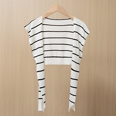 时尚明星同款条纹披肩百搭显瘦柔软舒适，披肩，唯若美羊绒